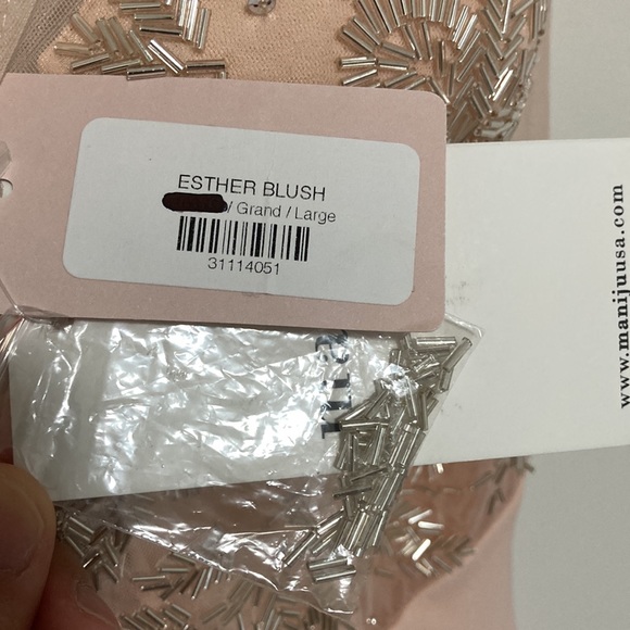 Esther Blush Pink Maxi Prom Dress, size large, never worn, tag on! - Picture 3 of 3